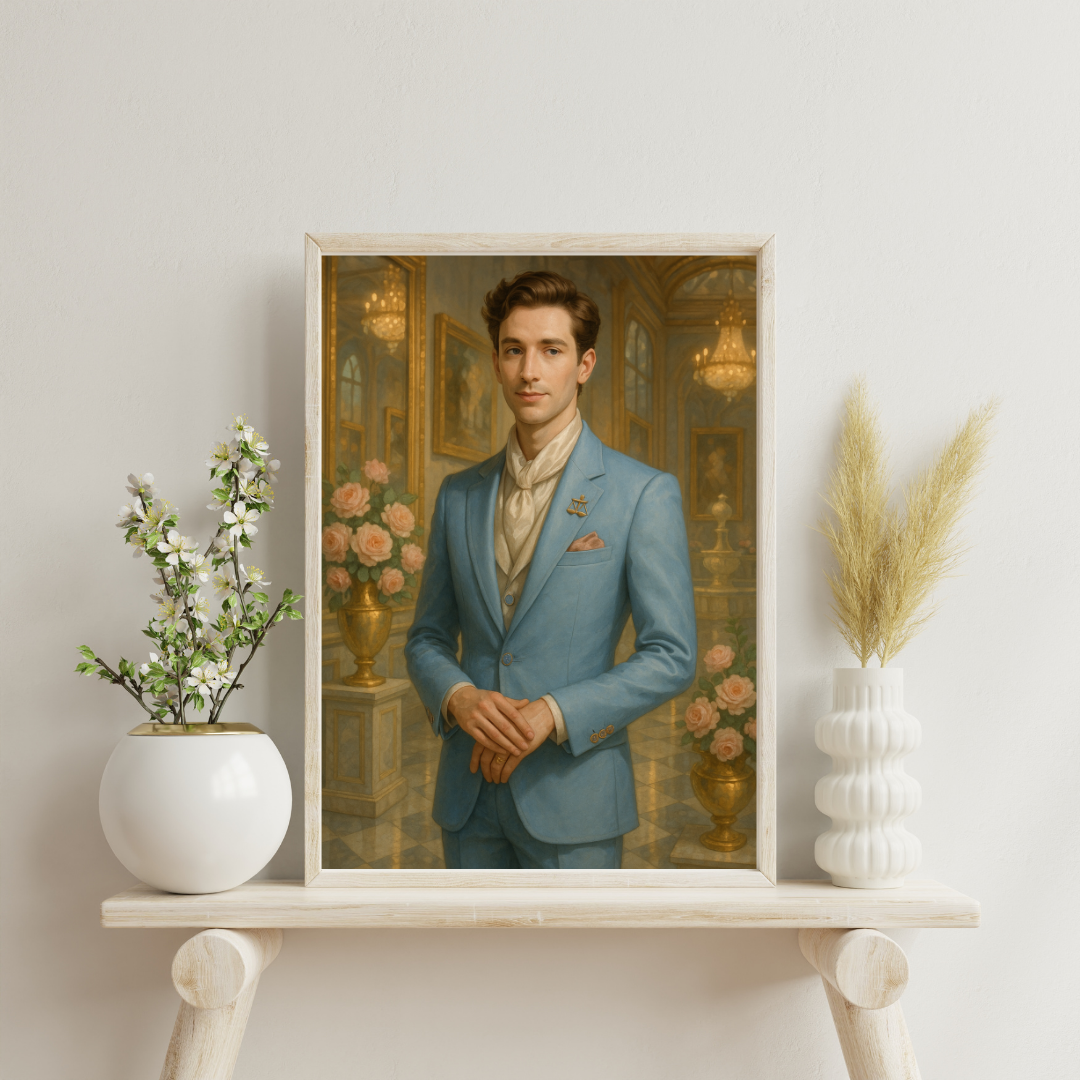 Zodiac Suits - Libra Digital Print