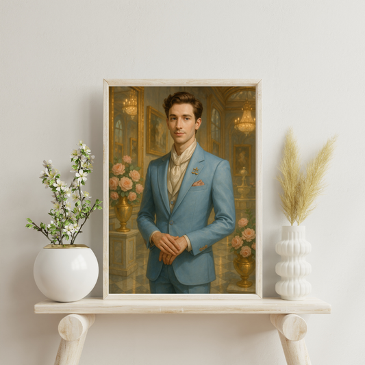 Zodiac Suits - Libra Digital Print