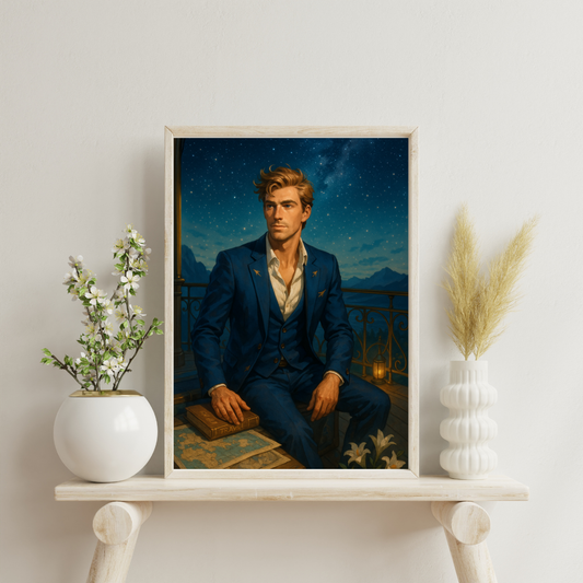 Zodiac Suits - Sagittarius Digital Print
