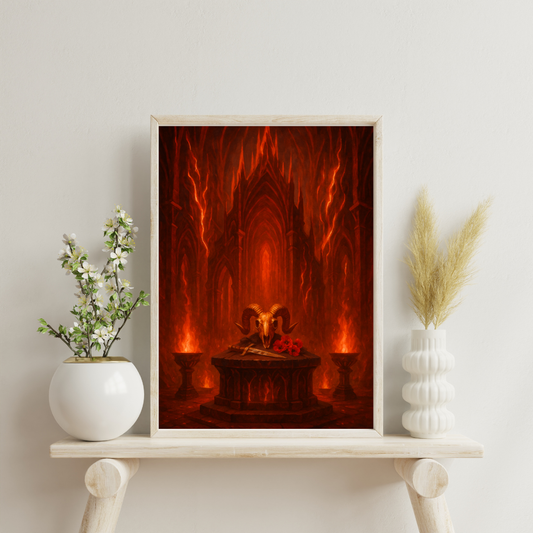 Zodiac Temples - Aries Digital Print