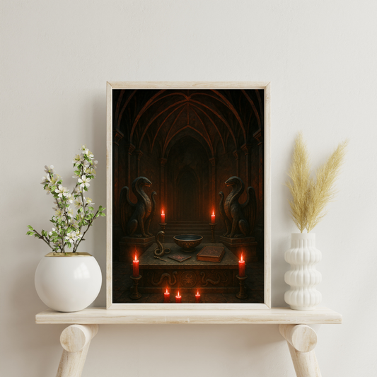 Zodiac Temples - Scorpio Digital Print