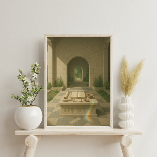 Zodiac Temples - Virgo Digital Print