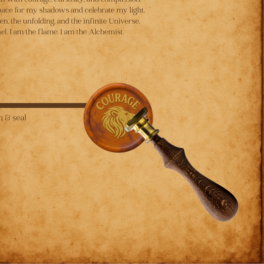 The Affirmation Wax Seal Collection - Courage