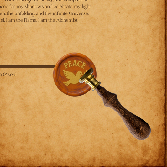 The Affirmation Wax Seal Collection - Peace