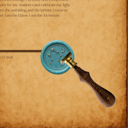 The Aquarius Wax Seal Collection - Constellation
