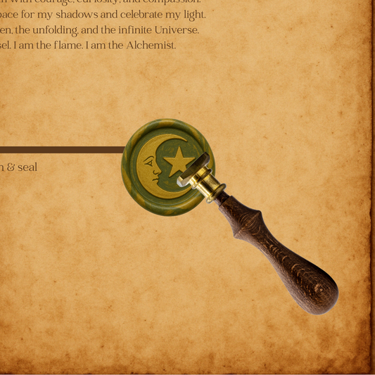 The Arcane Alchemy Wax Seal Collection - Moon and Star