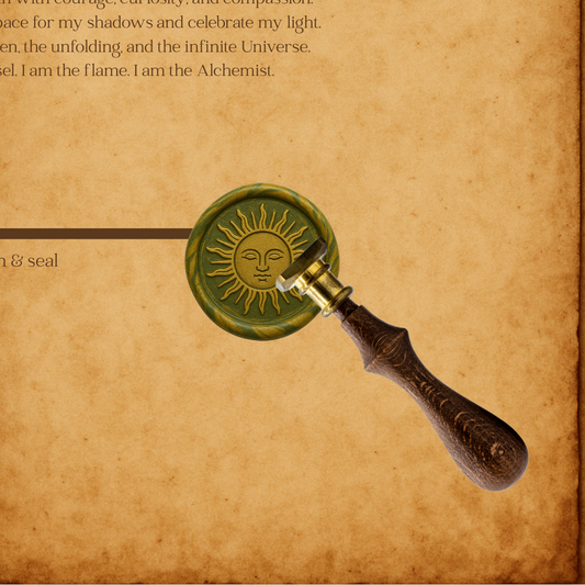 The Arcane Alchemy Wax Seal Collection - Sun