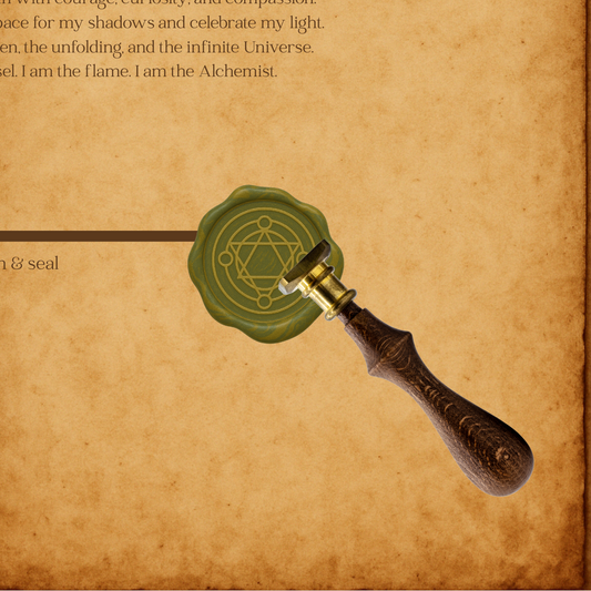 The Arcane Alchemy Wax Seal Collection - Transmutation Circle