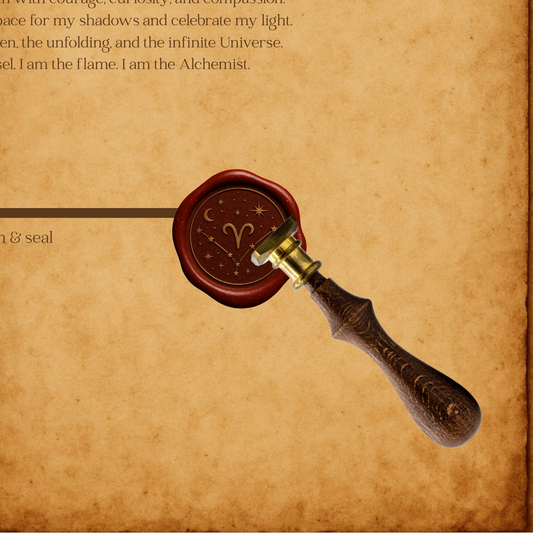 The Aries Wax Seal Collection - Constellation