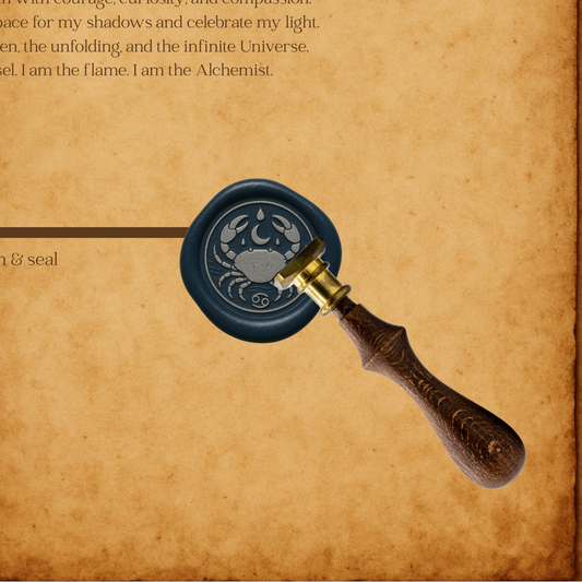 The Astral Wax Seal Collection - Cancer