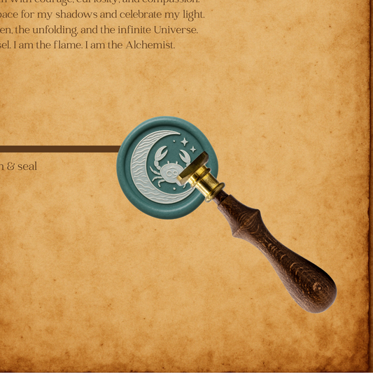 The Cancer Wax Seal Collection - Lunar Sanctuary