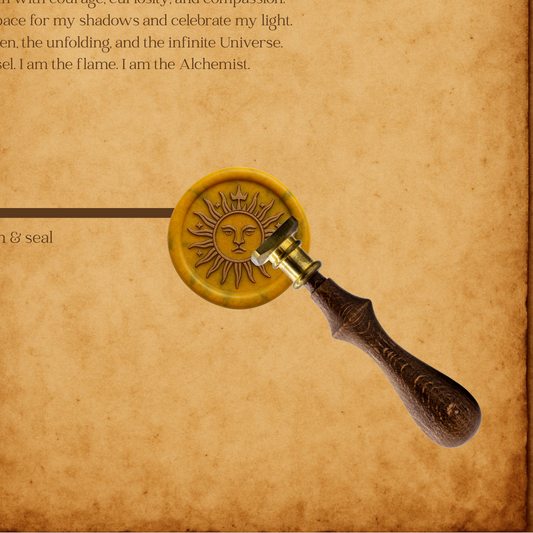 The Leo Wax Seal Collection - Regal Sun