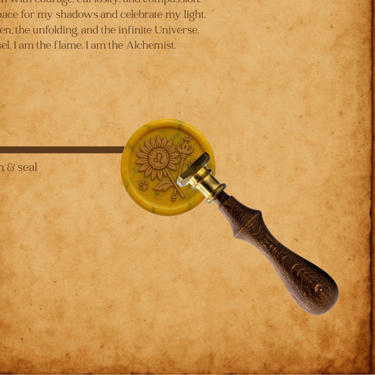 The Leo Wax Seal Collection - Sunflower and Scepter