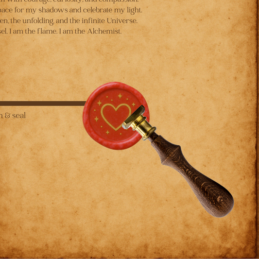 The Love Wax Seal Collection - Heart and Sparkles