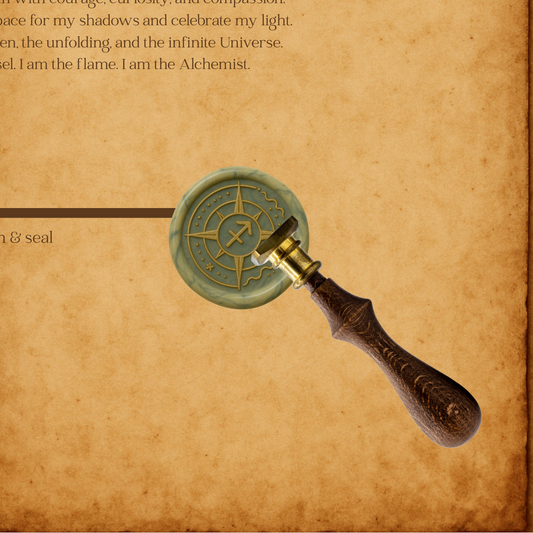 The Sagittarius Wax Seal Collection - Compass