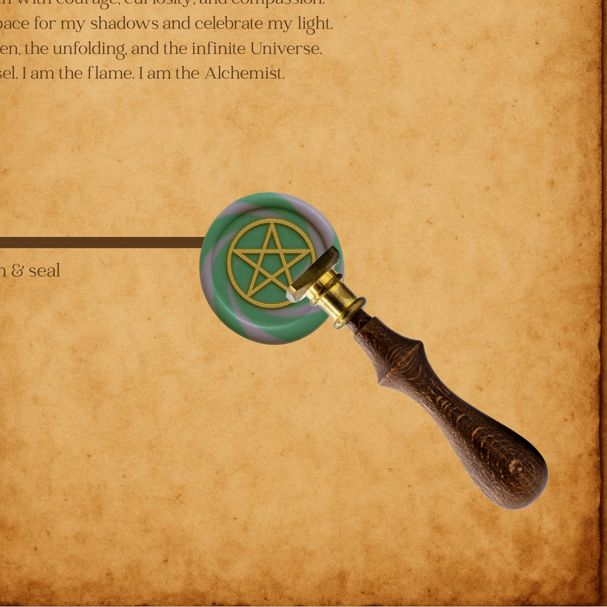 The Tarot Wax Seal Collection - Pentacles