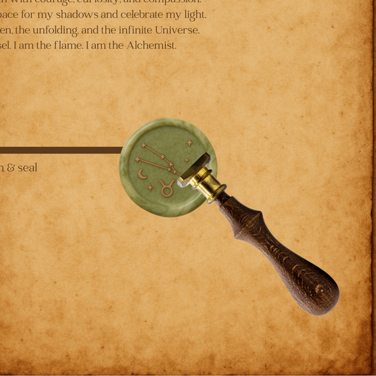 The Taurus Wax Seal Collection - Constellation