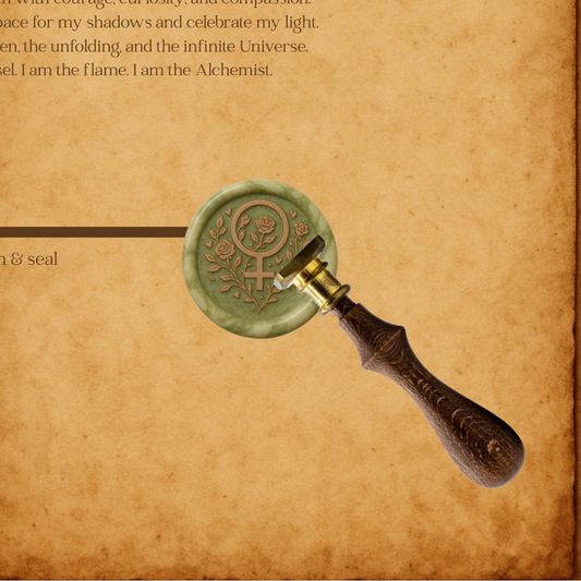 The Taurus Wax Seal Collection - Venus Emblem