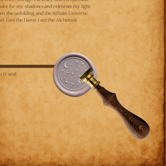 The Virgo Wax Seal Collection - Constellation