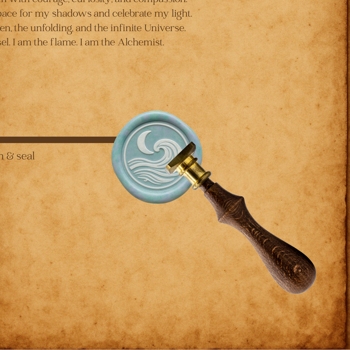 The Water Wax Seal Collection - Ocean Wave