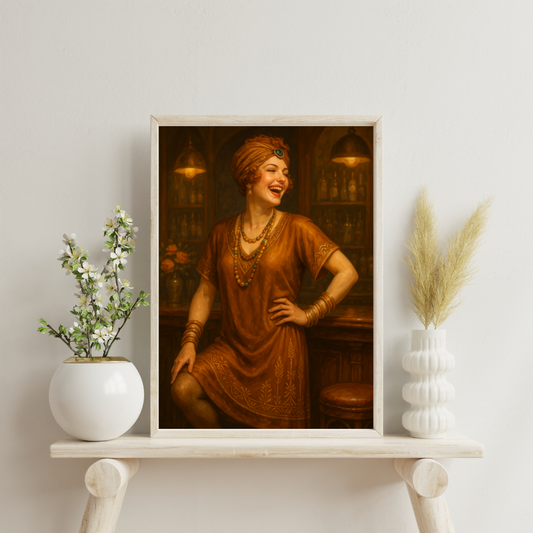 Zodiac 1920's Women - Sagittarius Digital Print