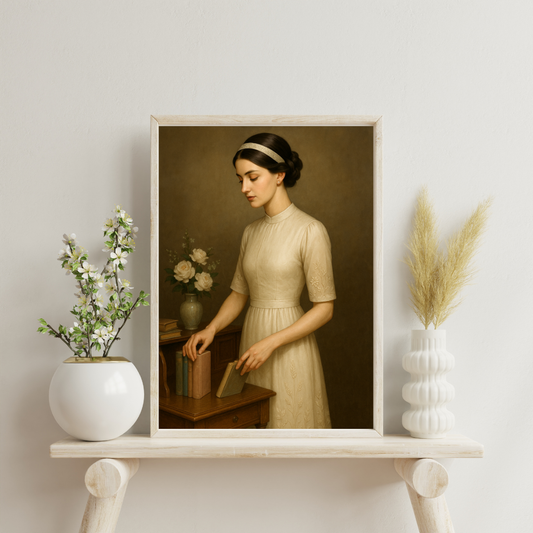 Zodiac 1920's Women - Virgo Digital Print