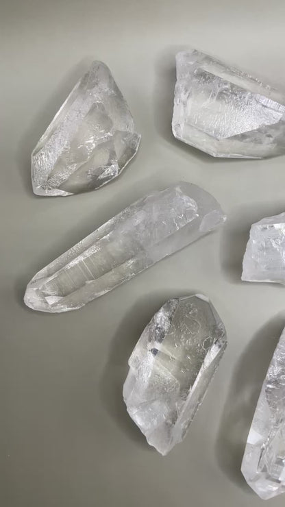 Raw Clear Quartz Point in S