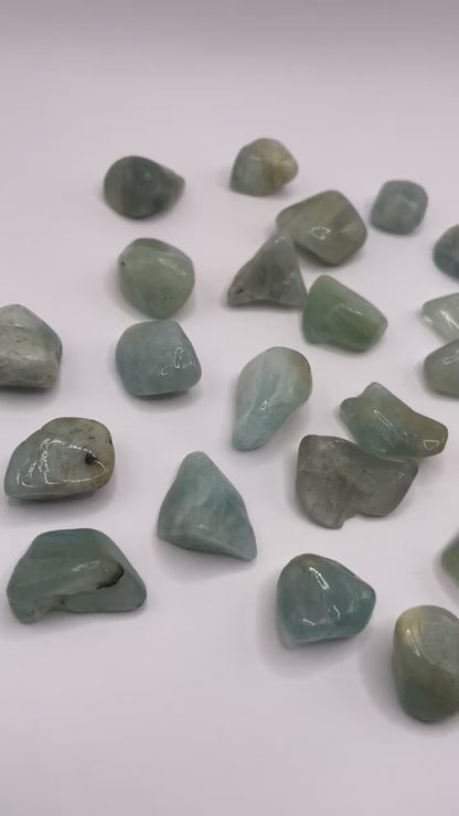 Small Tumbled Aquamarine Crystal