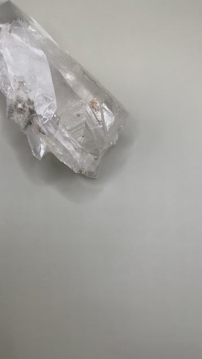 Raw Clear Quartz Point in XXL no. 1