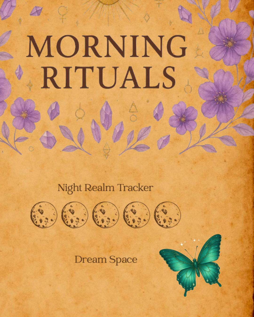 Green Butterfly Digital Sticker