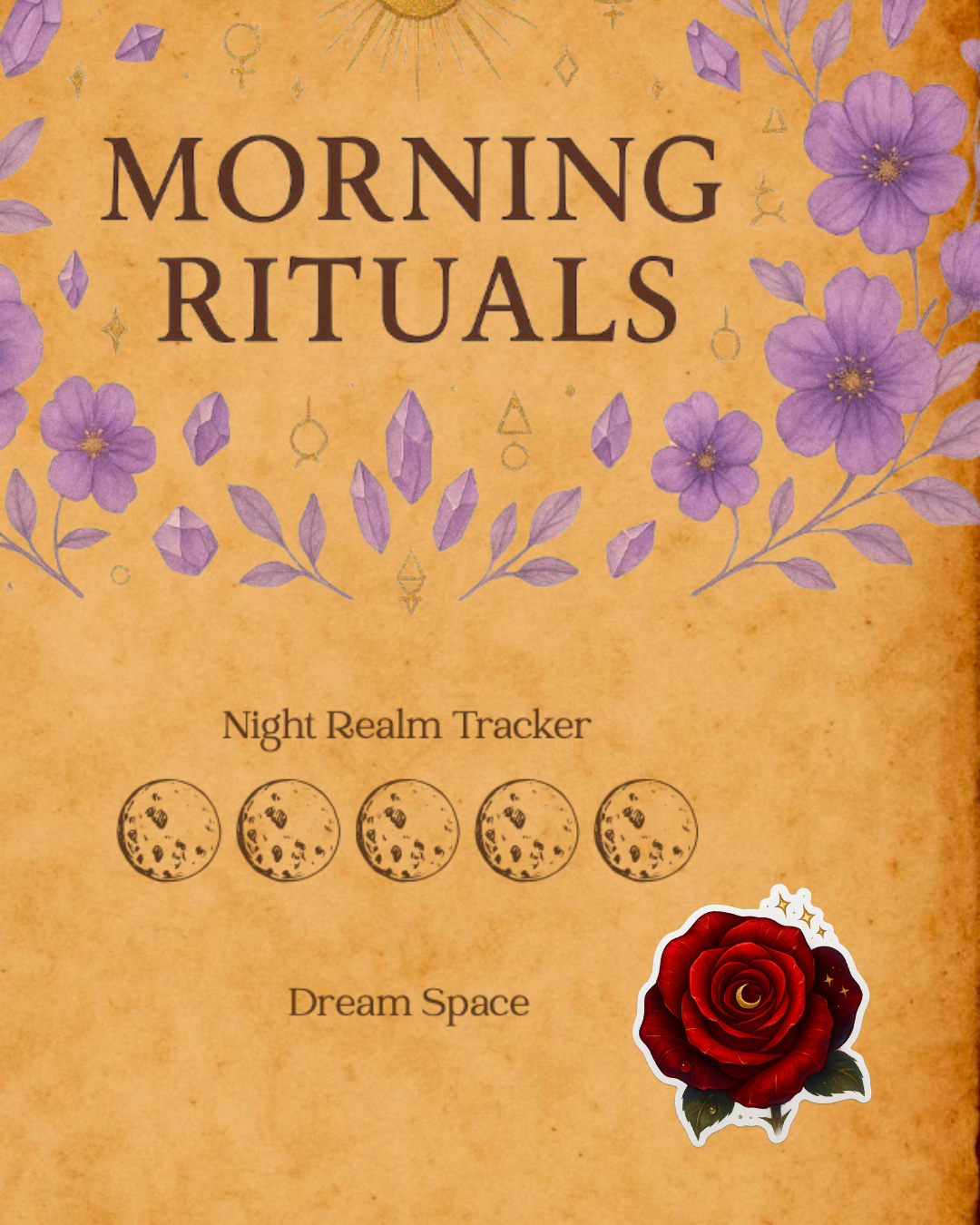 Red Rose Digital Sticker